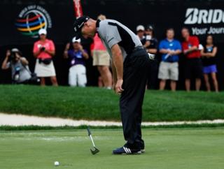 Bad memories - Furyk missing from a few feet to throw away the 2012 Ryder Cup